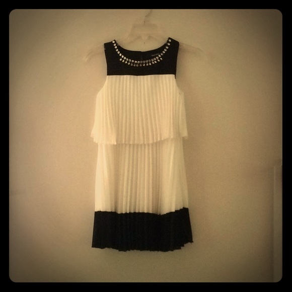 Sequin Hearts Other - Girls black and white dress from Macy’s